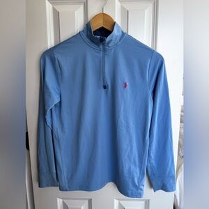 Polo by Ralph Lauren Blue  Quarter-Zip Pullover - Sport Fabric